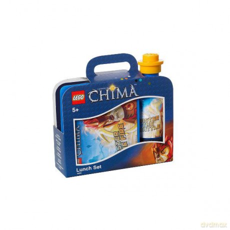 Komplet śniadaniowy LEGO Chima niebieski