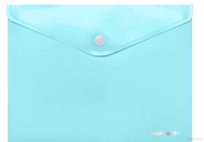 Koperta na dokumenty A4 na zatrzask pastel niebieska 81223 CoolPack
