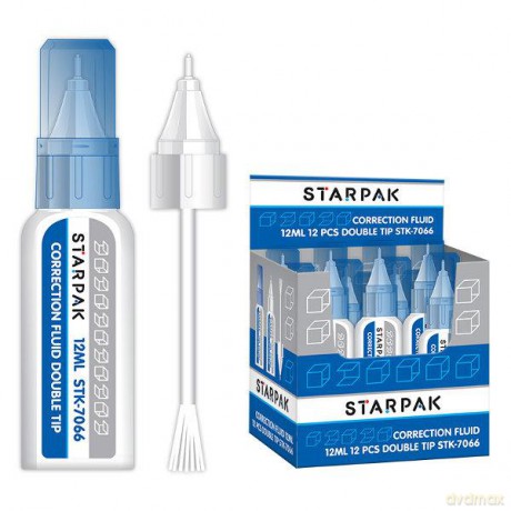 Korektor w piórze 12ml STK-7066