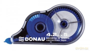 Korektor w taśmie DONAU myszka 4,2mmx5m w folii