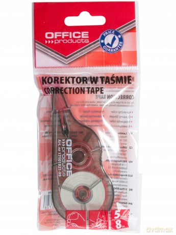 Korektor w taśmie Myszka 5mmx8m Office Products