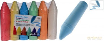 Kreda chodnikowa mega 6szt mix