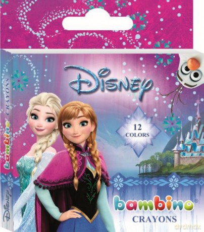 Kredki BAMBINO 12 kol. pud. Frozen