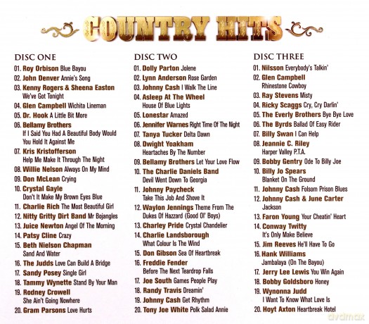 Country Hits [3CD]