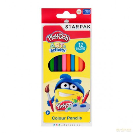 Kredki ołówkowe Play-Doh 12 kolorów