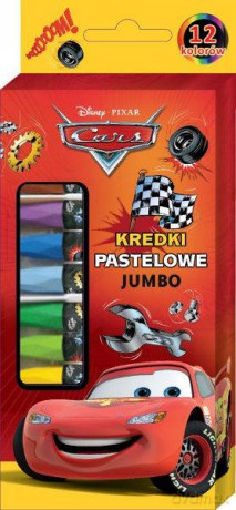 Kredki pastelowe Cars 12kol