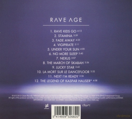 Vitalic: Rave Age (digipack) [CD]