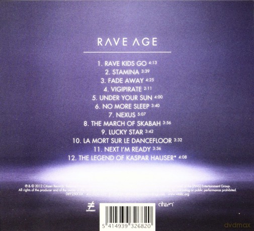 Vitalic: Rave Age (digipack) [CD]