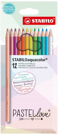 Kredki STABILO PastelLove 12 kolorów 1612/7