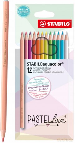 Kredki STABILO PastelLove 12 kolorów 1612/7