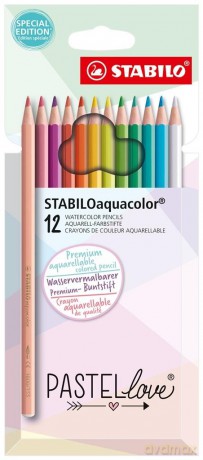Kredki STABILO PastelLove 12 kolorów 1612/7