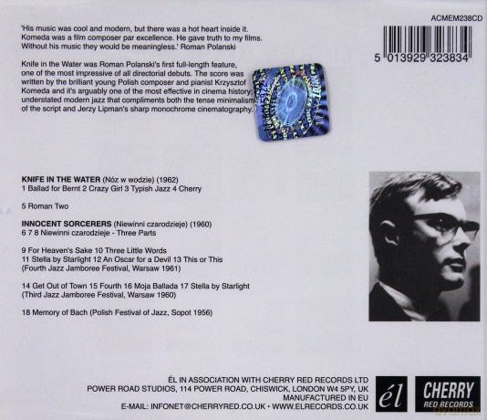 Krzysztof Komeda: Knife In The Water [CD]