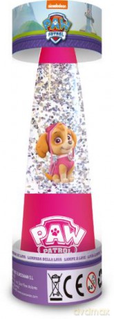 Lampka brokatowa zmieniająca kolory PAW PATROL Psi Patrol PW16346