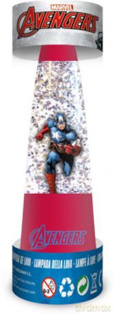 Lampka mini z brokatem, Avengers 15237