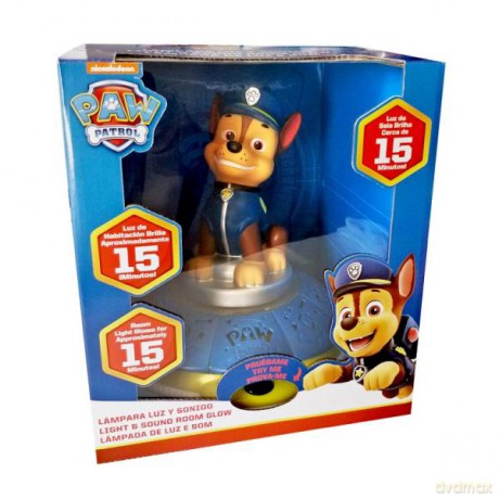 Lampka nocna 3D z efektami dźwiękowymi 29 cm Psi Patrol PW19829