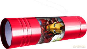 Latarka aluminiowa Avengers MV15797 12 op. mix