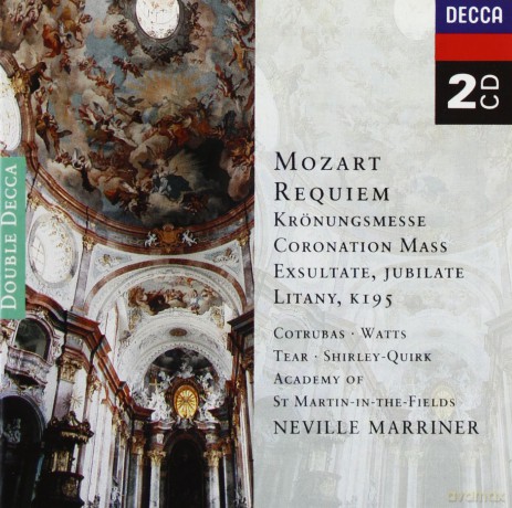 Double Decca Marriner: Mozart:Requiem/Coronation Mass [2CD]