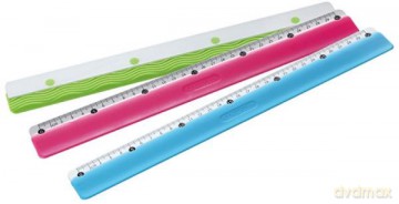 Linijka aluminiowa KEYROAD Color Bar 30 cm mix kolorów