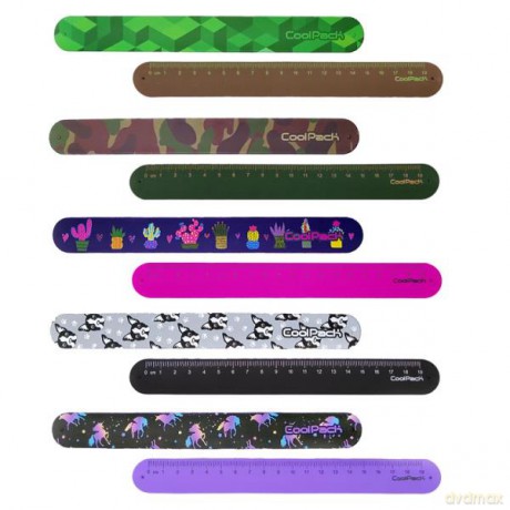 Linijka bransoletka 2w1 mix 82916 CoolPack