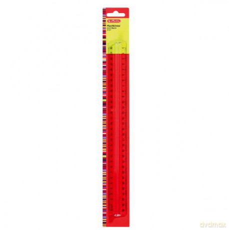 Linijka dwustronna plastikowa 30 cm