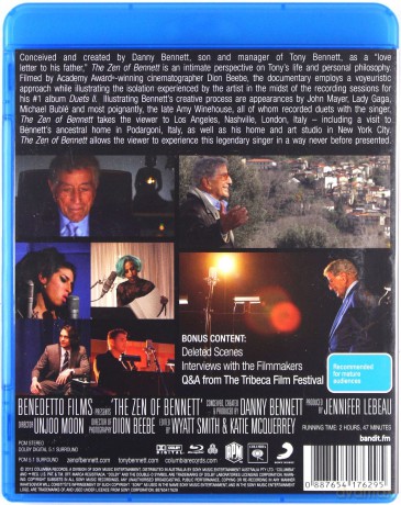 Tony Bennett: The Zen Of Bennett [Blu-Ray]