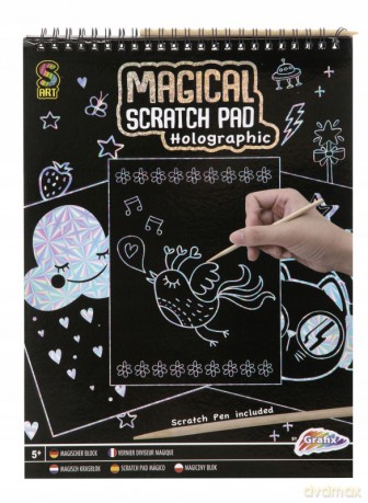 Magiczna zdrapywanka A4/20K