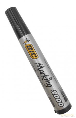 Marker BiC czarny okrągły