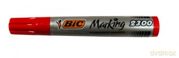 Marker BiC czerwony ścięty 820924