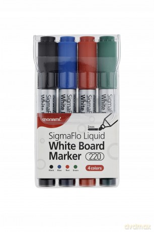 Marker do białych tablic SigmaFlo WBM-B 220 - zestaw 4 kolorów 20801515500