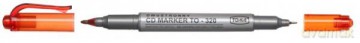 Marker do CD dwustronny czerw. 320