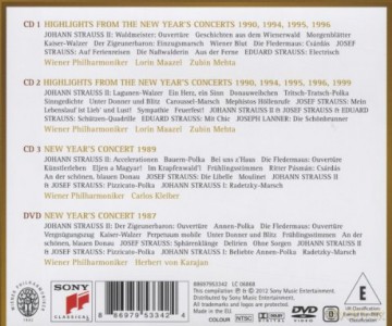 Legendary Moments Of The New Year's Concert [4CD]
