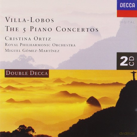 Double Decca Ortiz Cristina: Villa-Lobos Piano Concertos [2CD]