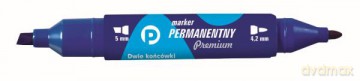 Marker dwustronny perm. nieb..