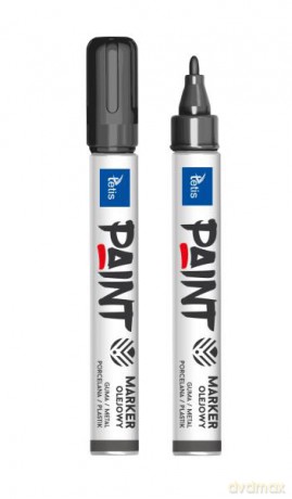 Marker olejowy 2mm 6g czarny okrągła końcówka KM202-V