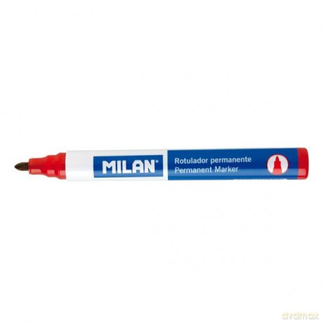 Marker permanentny okrągły czerwony