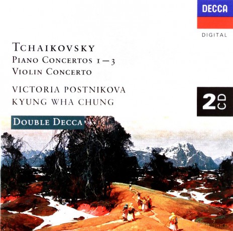Double Decca Postnikova,Dutoit Chung: Tchaikovsky:Piano Conc. N.1-3 [2CD]
