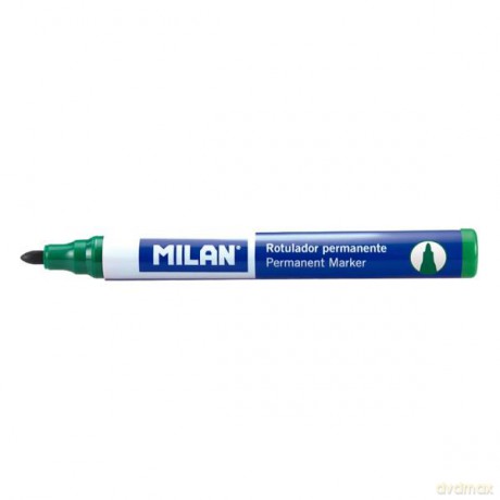 Marker permanentny zielony okrągła końcówka