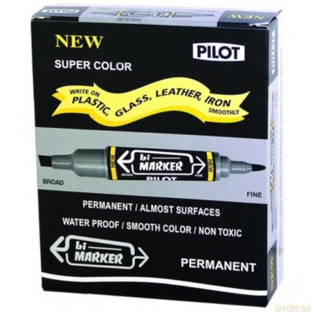 Marker Pilot dwustronny czarny