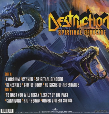 Destruction: Mission-Spiritual Genocide [WINYL]