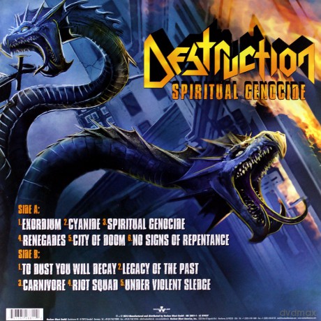 Destruction: Mission-Spiritual Genocide [WINYL]