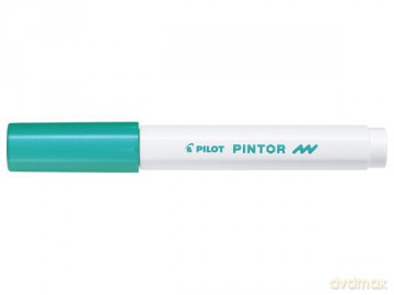 Marker Pilot permanentny PINTOR F metaliczny zielony
