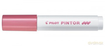 Marker Pilot permanentny PINTOR M metaliczny różowy