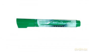 Marker suchościeralny Velleda zielony. BIC