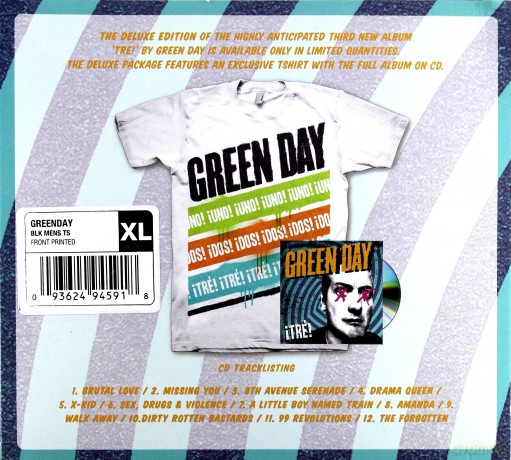 Green Day: Tre! + T-Shirt Xl [CD]+[T-SHIRT]