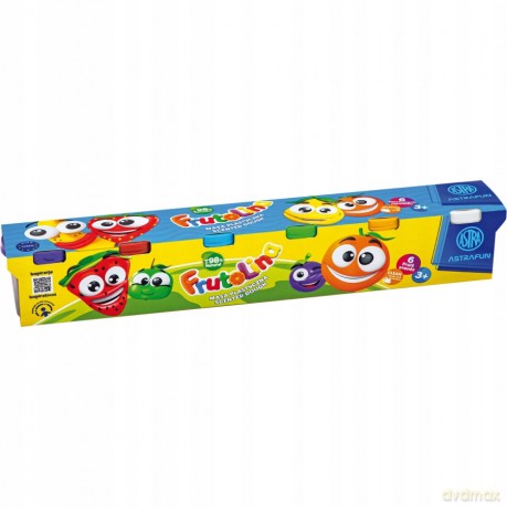 Masa plastyczna Frutolina Fun zestaw 100g. x 6 szt.