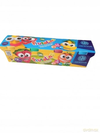 Masa plastyczna Frutolina zestaw Fun 100g x 4 szt.