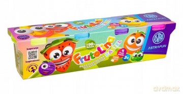 Masa plastyczna Frutolina zestaw Pastel Fun 100g. x 4 szt.