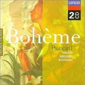 Double Decca Serafin,Tebaldi,Bergonzi: Puccini La Boheme [2CD]