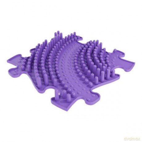 Mata ortopedyczna pojedyncza Twister wypustki twarde fioletowe MFK-001-2-1-08