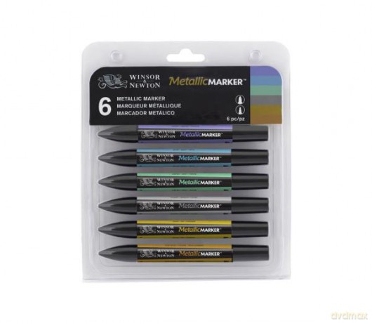 Metallic Marker kpl.6